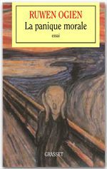 Couverture ebook de La panique morale, de Ruwen Ogien