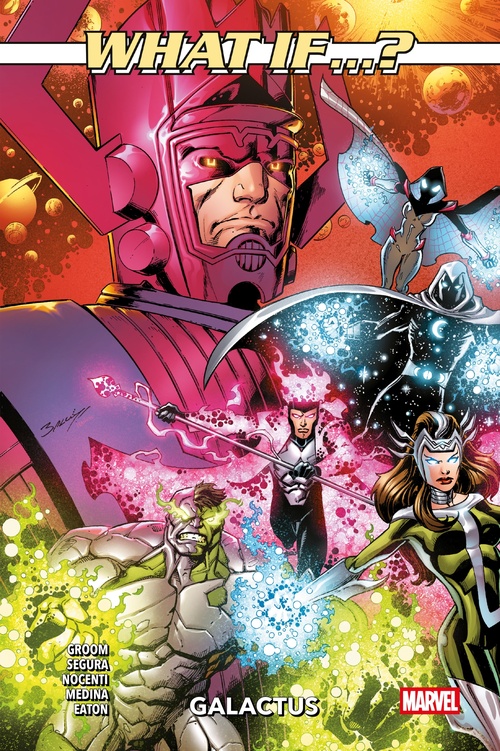 Couverture ebook de What If...? Galactus, de Mat Groom, Alex Segura, Ann Nocenti