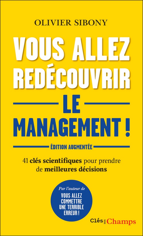 Couverture ebook de Vous allez redécouvrir le management !, de Olivier Sibony