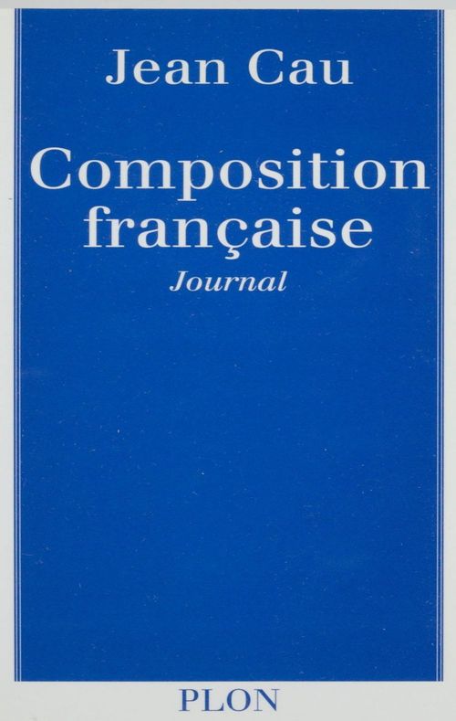 Couverture ebook de Composition française, de Jean Cau