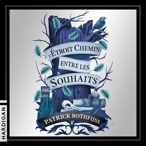 Couverture audiobook de L'étroit chemin entre les souhaits, de Patrick Rothfuss