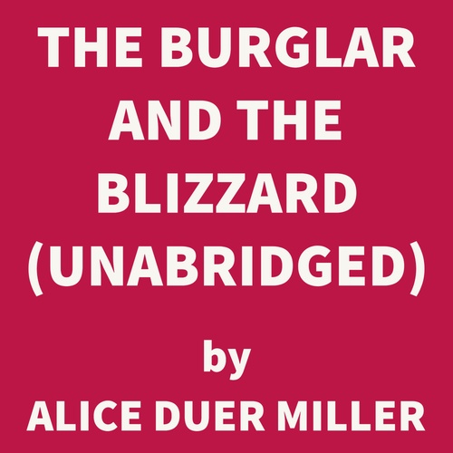 Couverture audiobook de The Burglar and the Blizzard (UNABRIDGED), de Alice Duer Miller