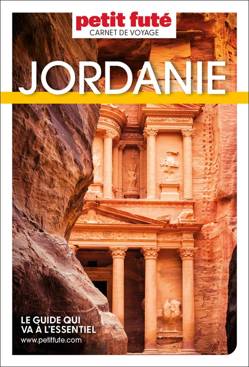 Couverture ebook de JORDANIE 2024 Carnet Petit Futé, de Auzias, Labourdette