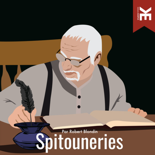 audiobook cover of Les spitouneries, by Robert Blondin