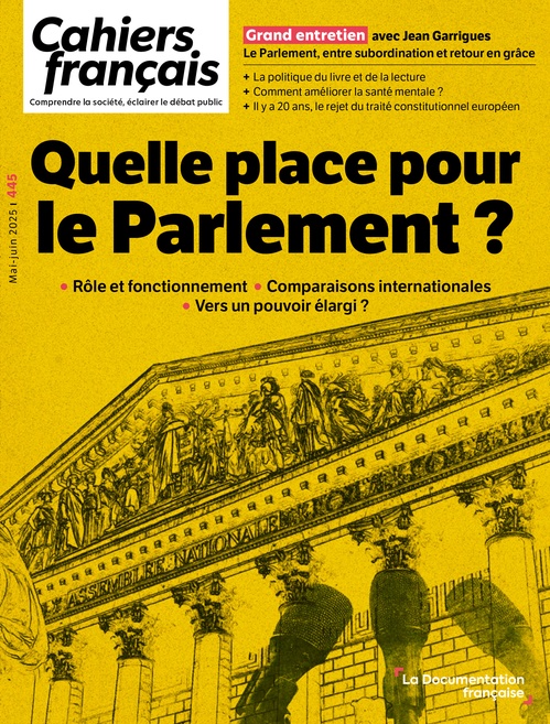 Couverture ebook de Quelle place pour le Parlement ? - N° 445, de Collectif