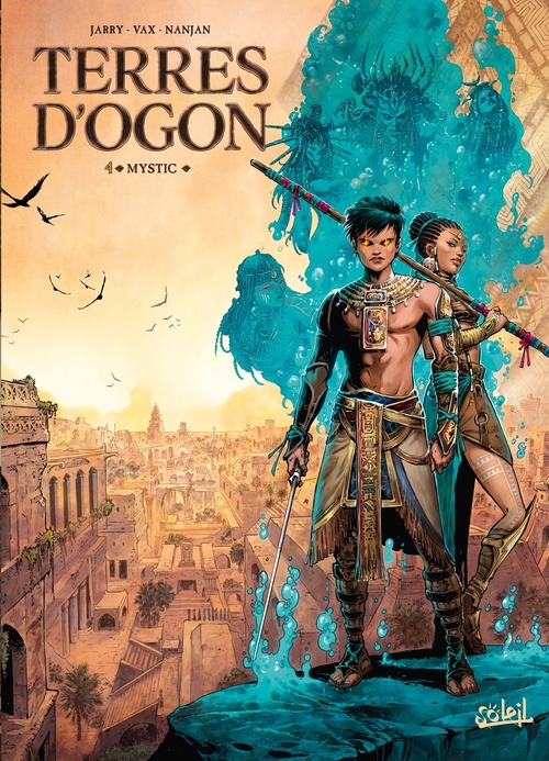 Couverture ebook de Terres d'Ogon T04 - Mystic, de Nicolas Jarry, Vax