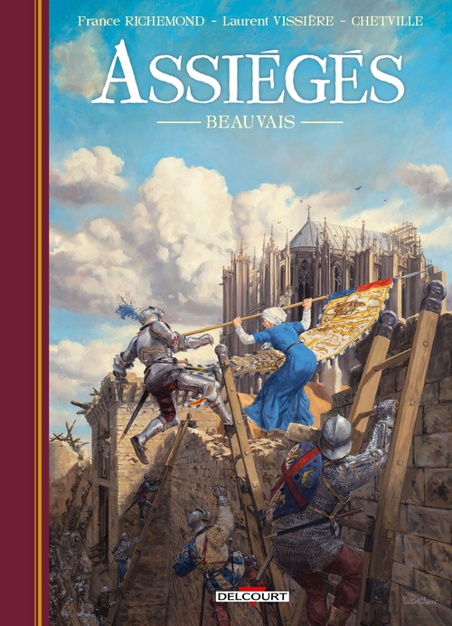 ebook cover of Assiégés - Beauvais, by Laurent Vissière, France Richemond, Chetville