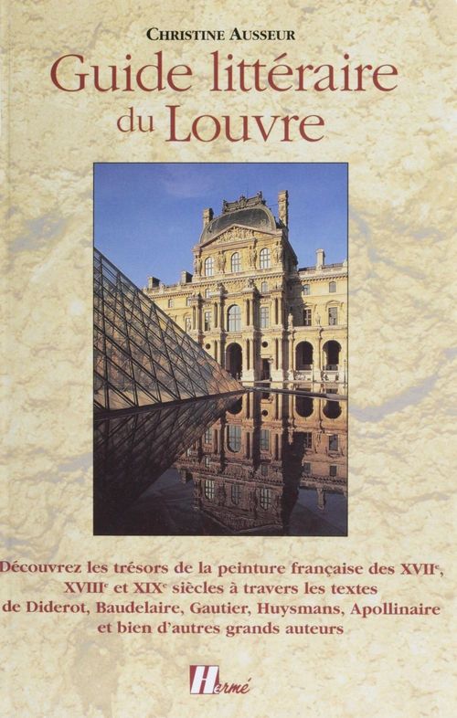 Couverture ebook de Guide littéraire du Louvre, de Christine Ausseur