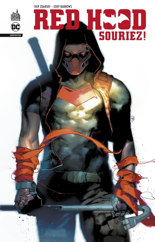 ebook cover of Red Hood Souriez, by Chip Zdarsky