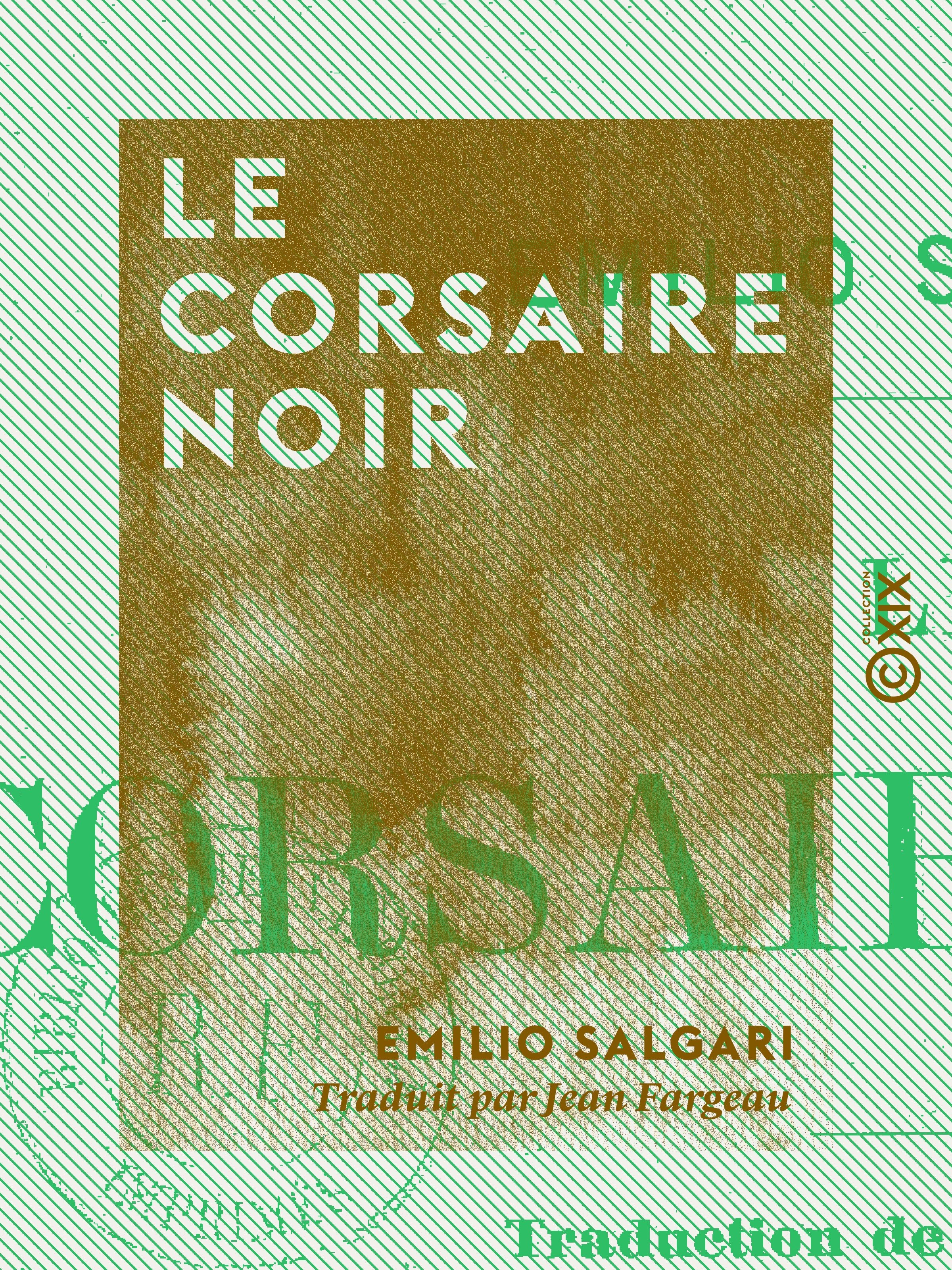 Couverture ebook de Le Corsaire noir, de Emilio Salgari