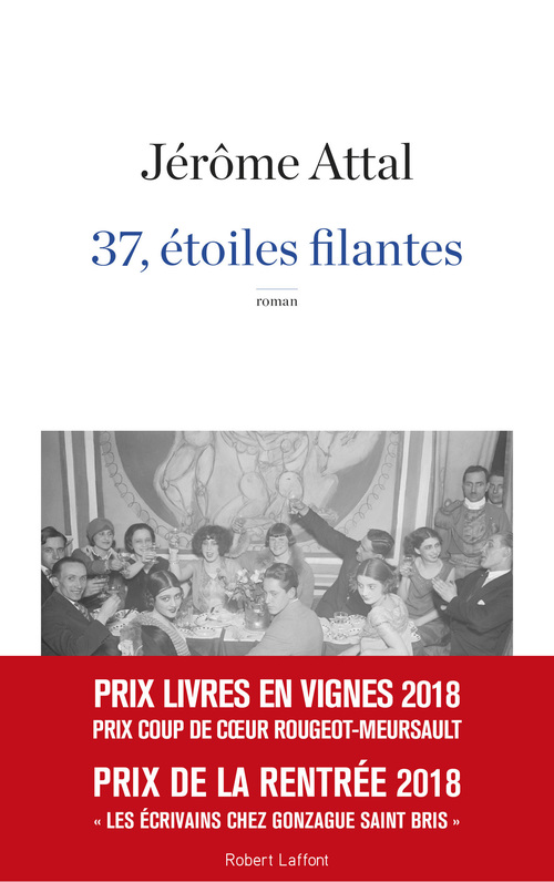Couverture ebook de 37, étoiles filantes, de Jérôme Attal