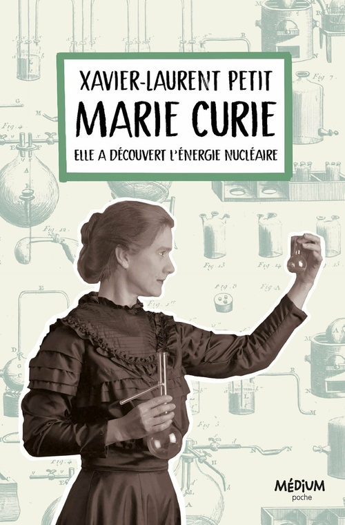 ebook cover of Marie Curie, by Xavier-Laurent Petit