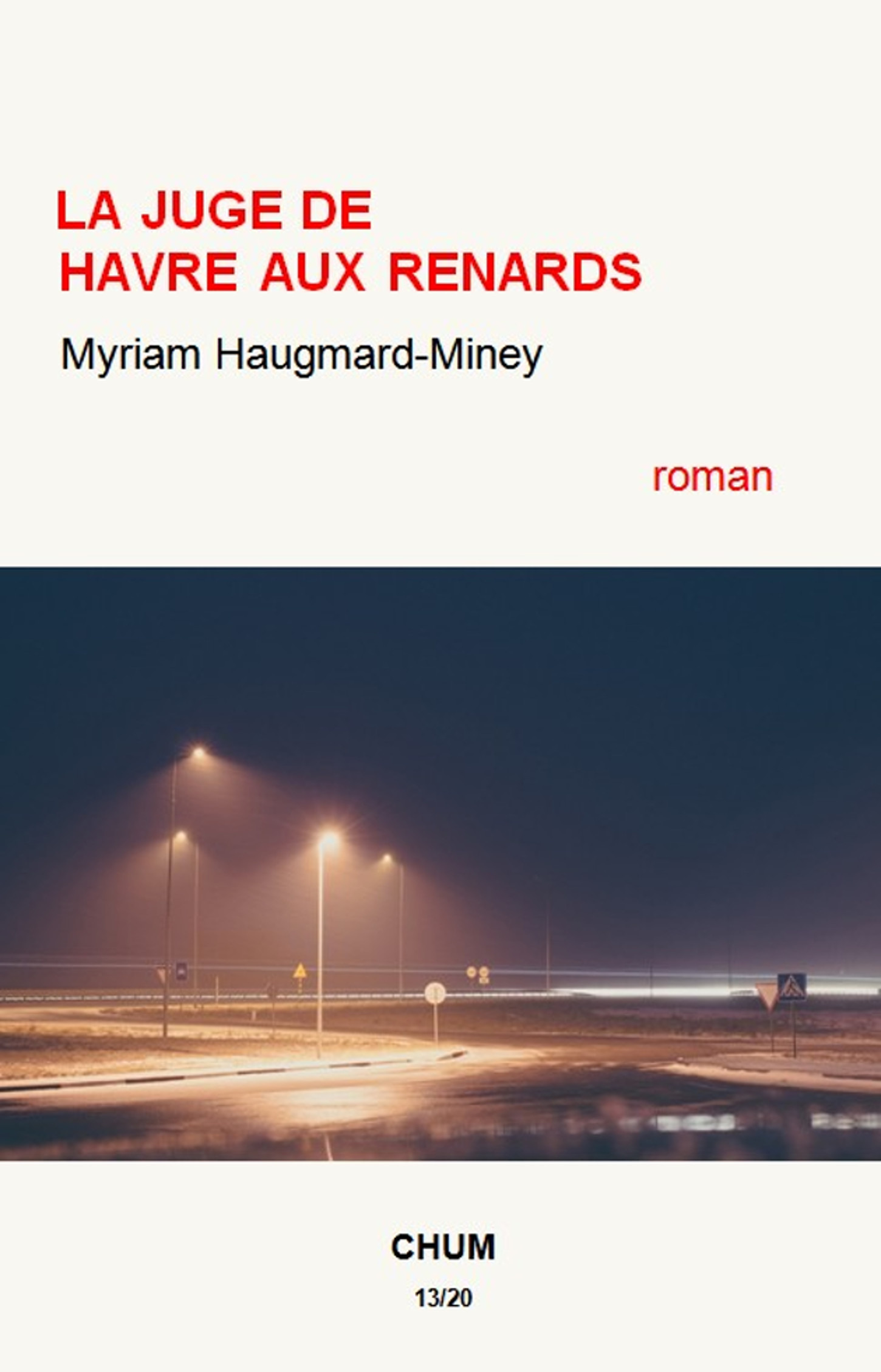 Couverture ebook de La juge de Havre aux Renards, de Myriam Haugmard-miney