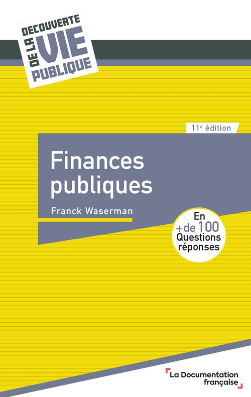 Couverture ebook de Finances publiques, de Franck Waserman