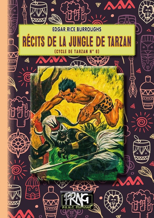 Couverture ebook de Récits de la Jungle de Tarzan (cycle de Tarzan n° 6), de Edgar Rice Burroughs