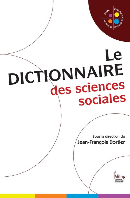 ebook cover of Dictionnaire des sciences sociales, by Jean-François Dortier