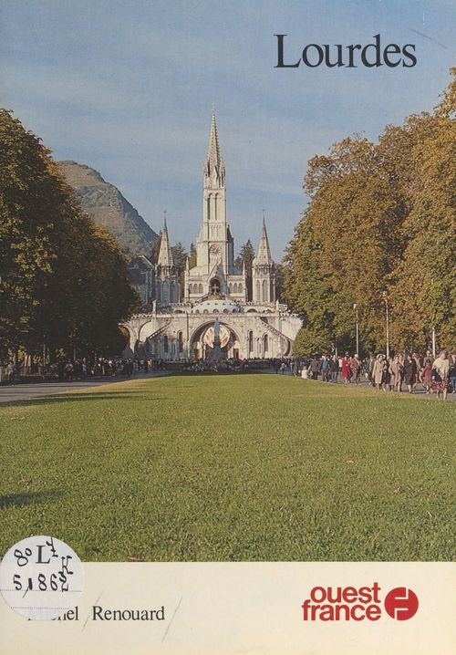 Couverture ebook de Lourdes, de Michel Renouard