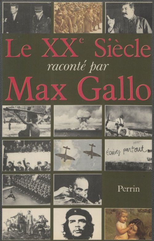 Couverture ebook de Le XXe siècle, de Max Gallo