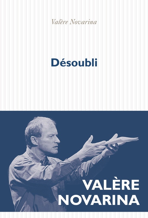 ebook cover of Désoubli, by Valère Novarina