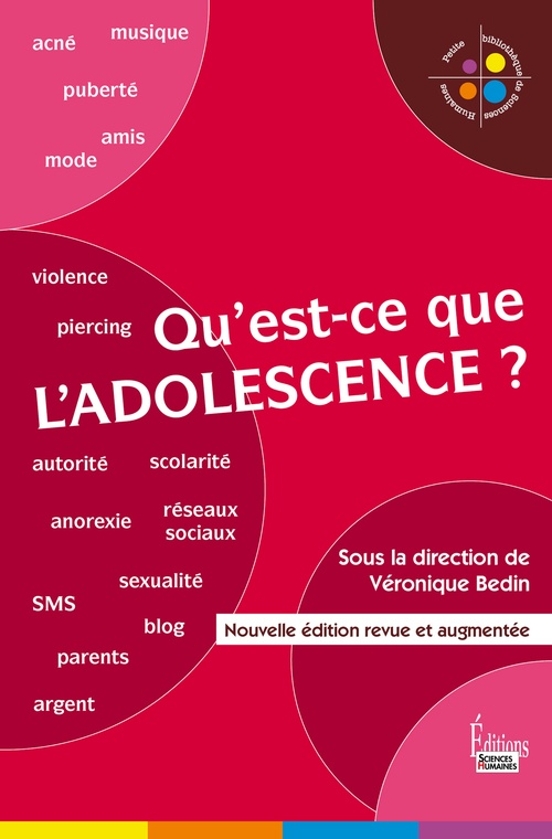 ebook cover of Qu'est-ce que l'adolescence ?, by Collectif, Véronique Bedin