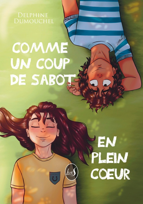 Couverture ebook de Comme un coup de sabot en plein coeur, de Delphine Dumouchel