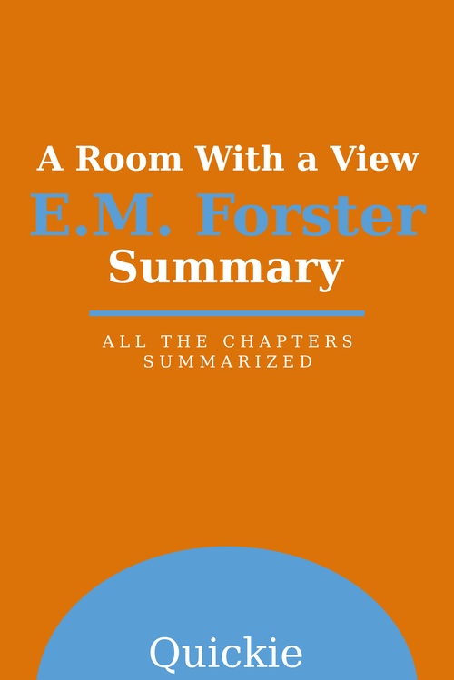 Couverture ebook de Summary: A Room with a View by E.M. Forster, de Viteuf