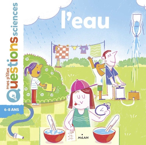 Couverture ebook de L'eau, de Cédric Faure