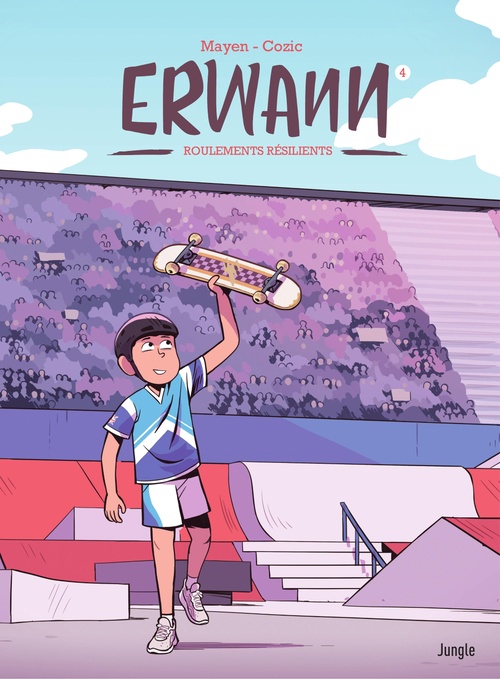 ebook cover of Erwann - Tome 4 - Roulements résilients, by Mayen
