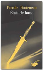 Couverture ebook de Etats de lame, de Pascale Fonteneau