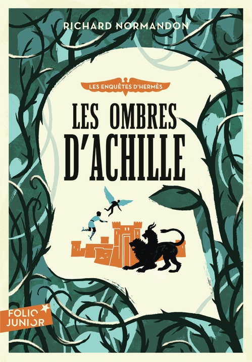 ebook cover of Les enquêtes d'Hermès (Tome 4) - Les ombres d'Achille, by Richard Normandon