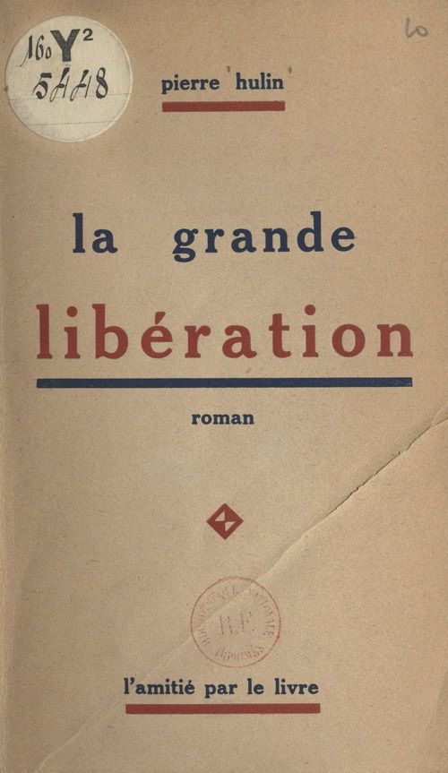 ebook cover of La grande libération, by Pierre Hulin
