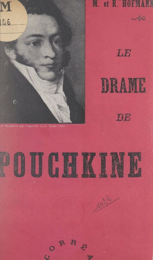 Couverture ebook de Le drame de Pouchkine, de Modeste Hofmann, Rostislav Hofmann