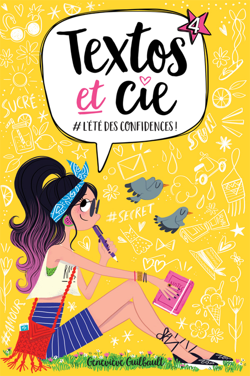 Couverture ebook de #Létédesconfidences!, de Genevieve Guilbault