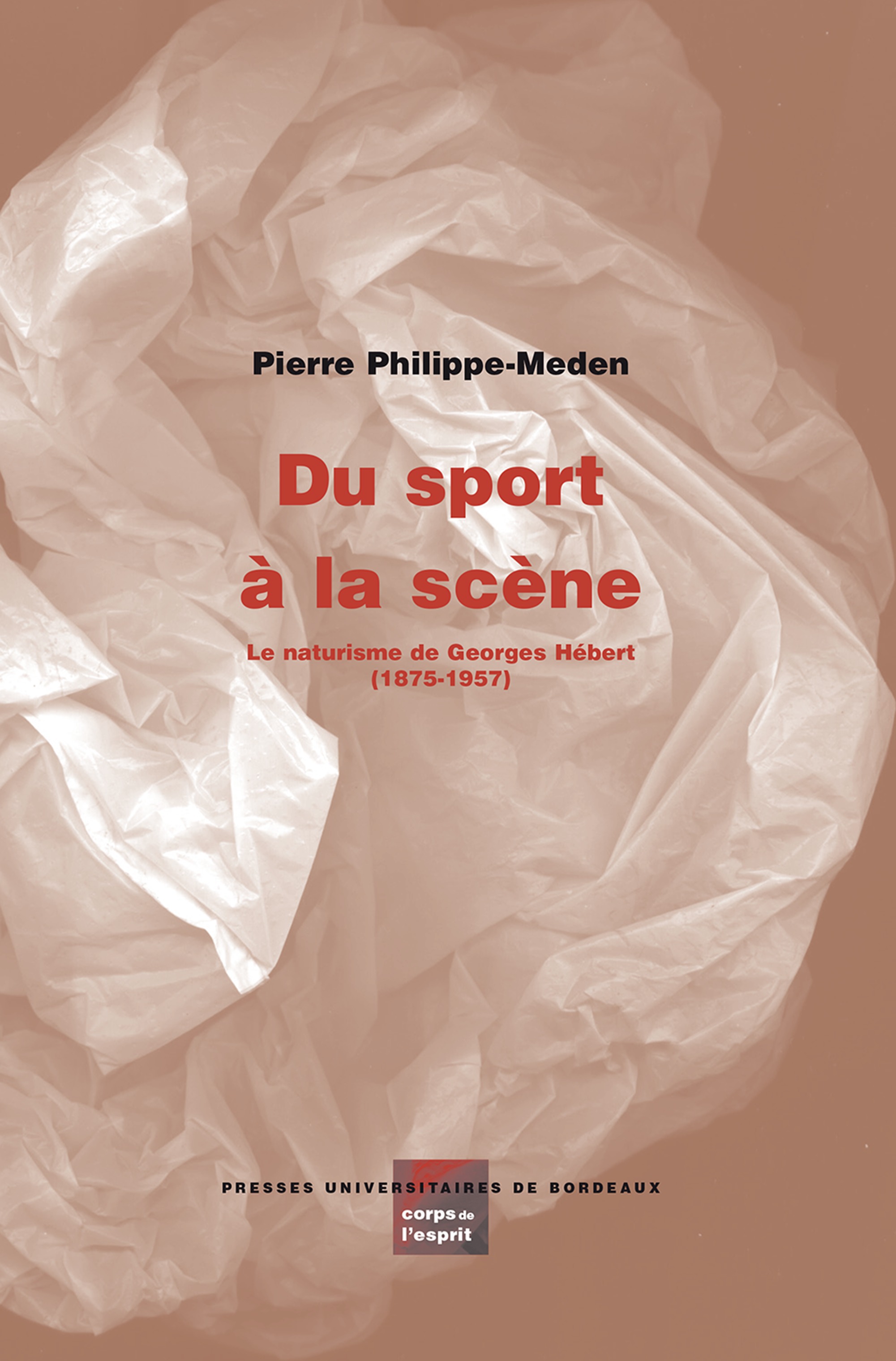 Couverture ebook de Du sport à la scène, de Pierre Philippe-meden