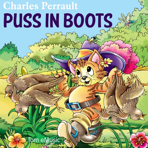 audiobook cover of Puss in Boots, by Charles Perrault