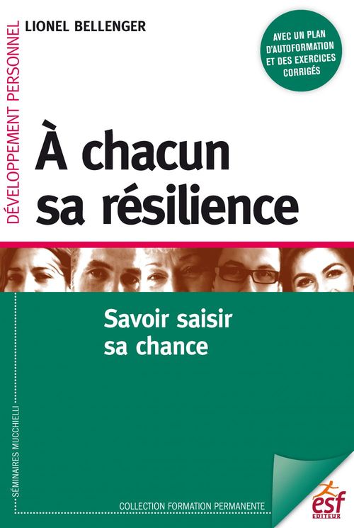 Couverture ebook de À chacun sa résilience, de Lionel Bellenger