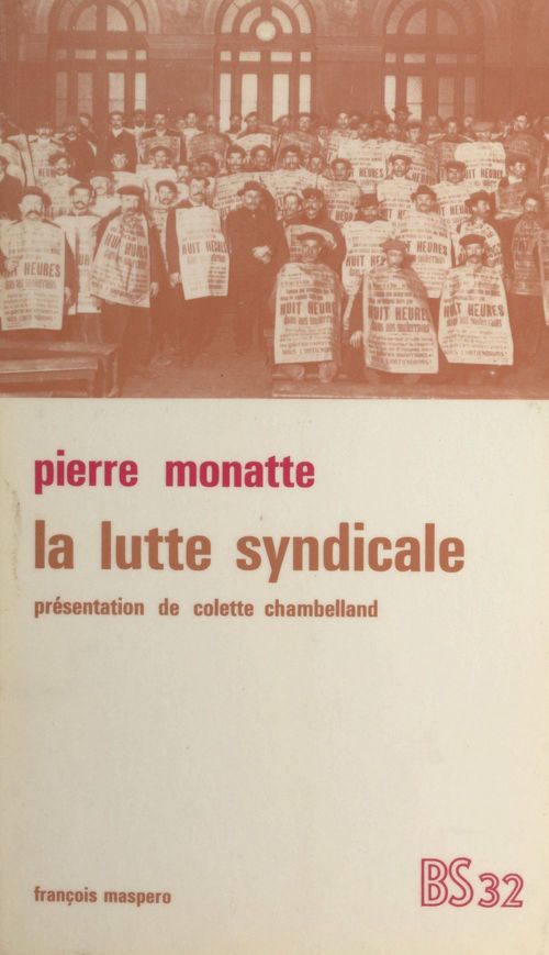Couverture ebook de La lutte syndicale, de Pierre Monatte