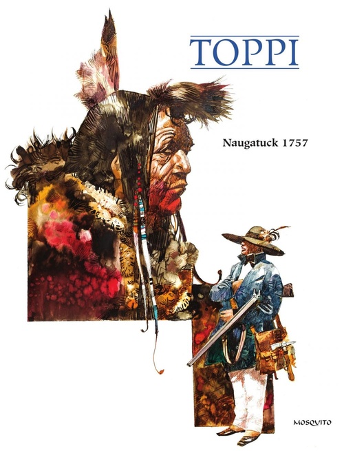 ebook cover of NAUGATUCK 1757, by Sergio Toppi