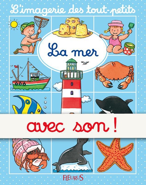ebook cover of La mer - avec son, by Emilie Beaumont, Nathalie Belineau