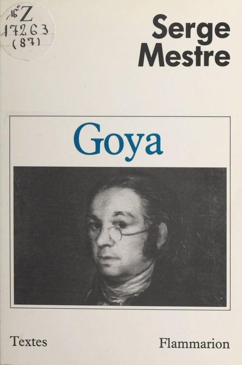 Couverture ebook de Goya, de Serge Mestre
