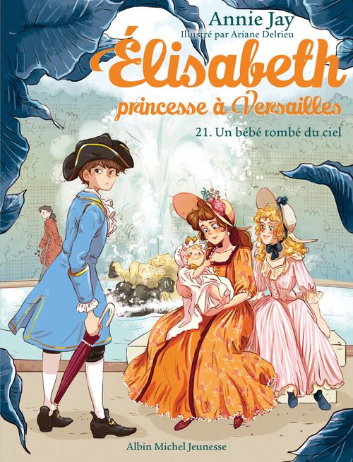 Couverture ebook de Un bébé tombé du ciel, de Annie Jay