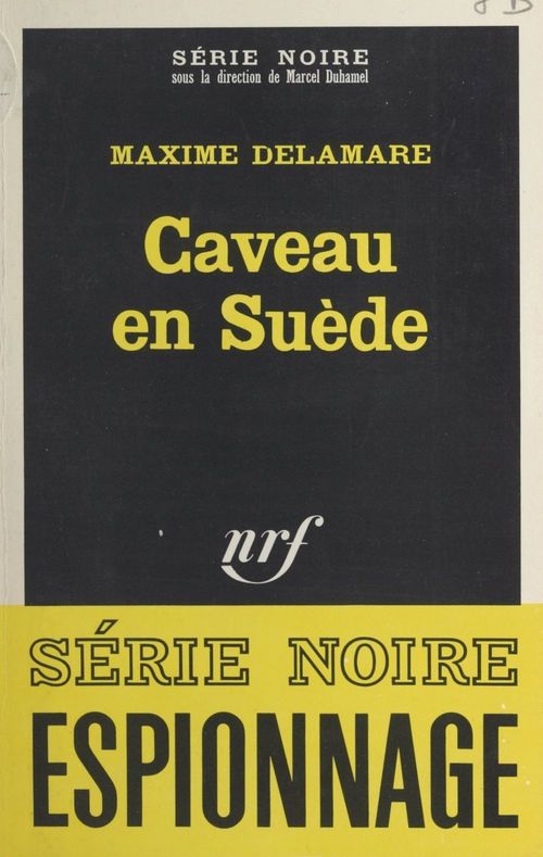 Couverture ebook de Caveau en Suède, de Maxime Delamare