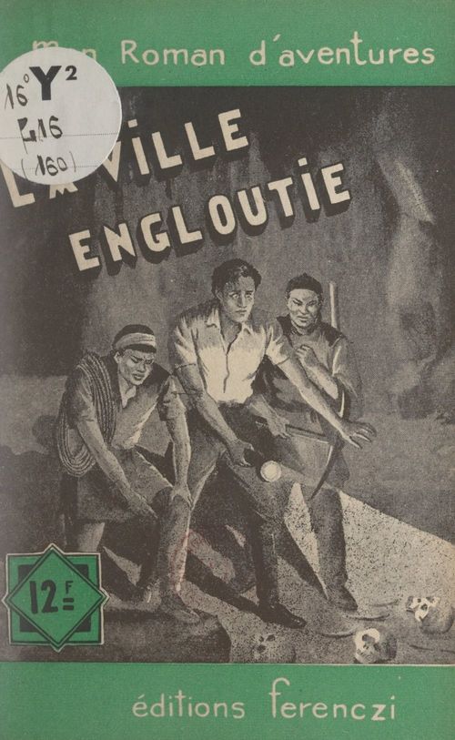 Couverture ebook de La ville engloutie, de Leo Gestelys