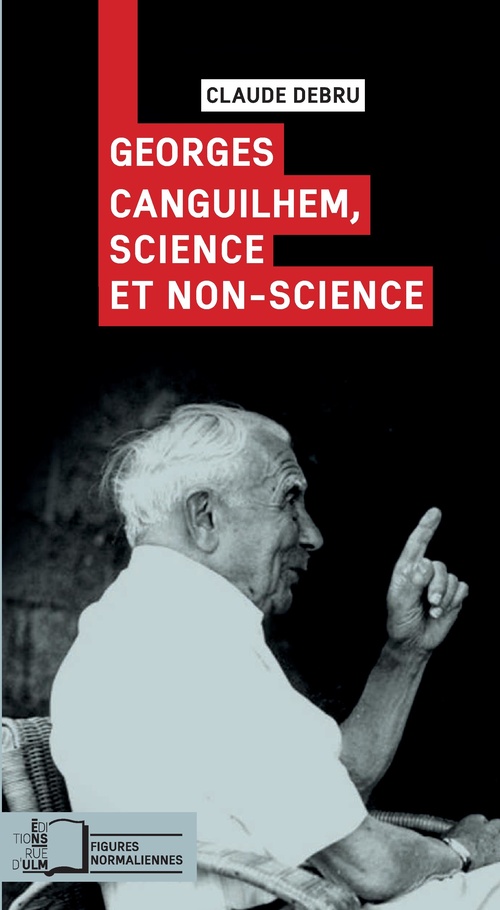 ebook cover of Georges Canguilhem, science et non-science, by Claude Debru