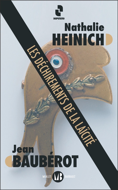 ebook cover of Les Déchirements de la laïcité, by Jean Baubérot, Nathalie Heinich