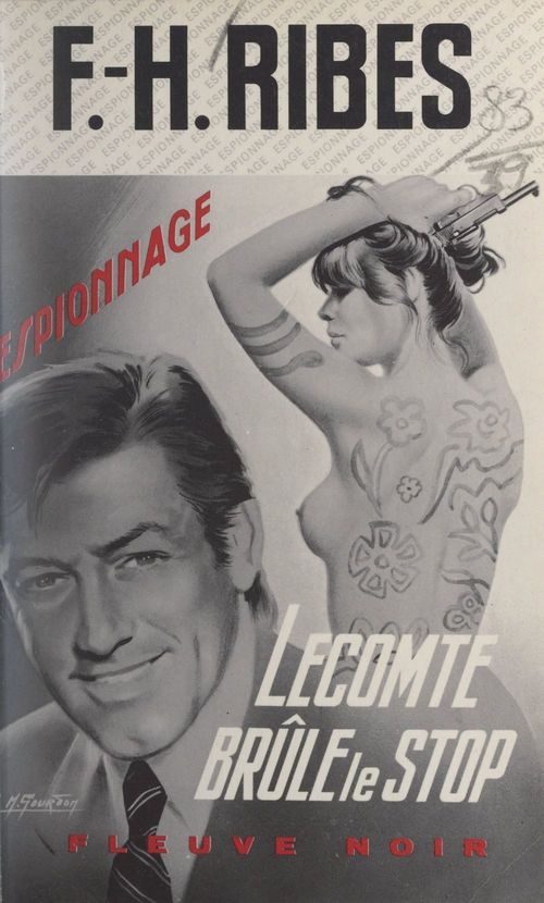 ebook cover of Lecomte brûle le stop, by F.-H. Ribes