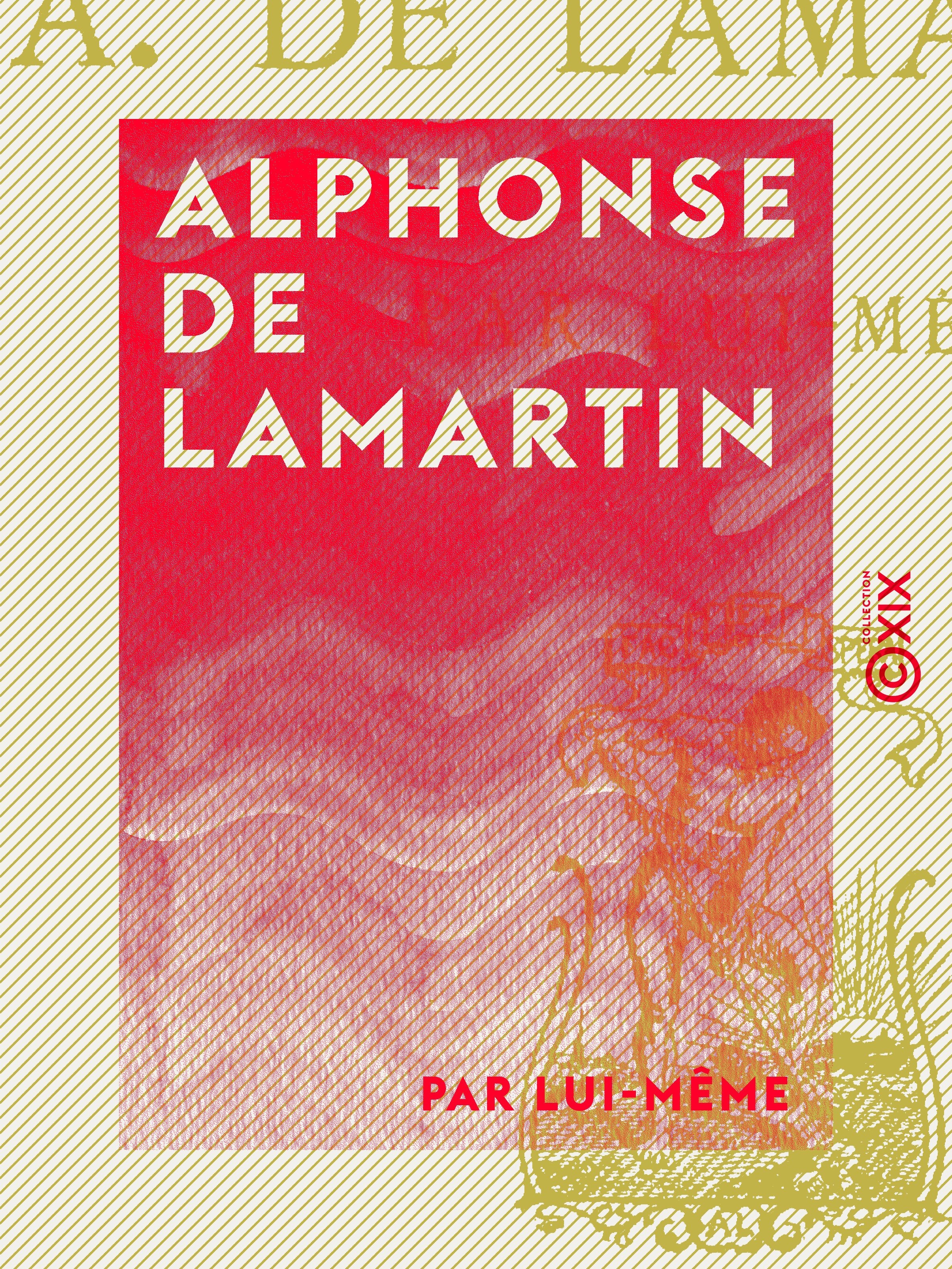 ebook cover of Alphonse de Lamartine, by Alphonse de Lamartine