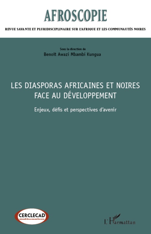 Couverture ebook de Les diasporas africaines et noires face au développement, de Collectif