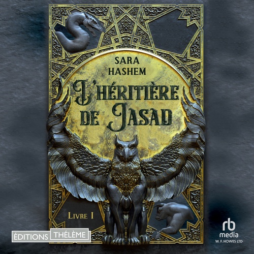 Couverture audiobook de Le Trône ardent T1: L'héritière de Jasad, de Sara Hashem