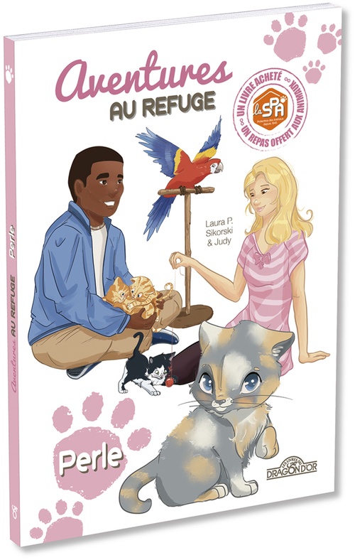 Couverture ebook de S.P.A. - Aventures au refuge - Perle, de Laura P. Sikorski, S.P.A.